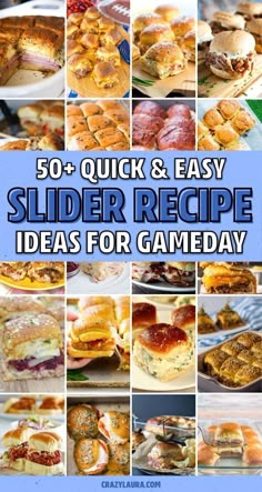 50 quick and easy slider recipe ideas for game day