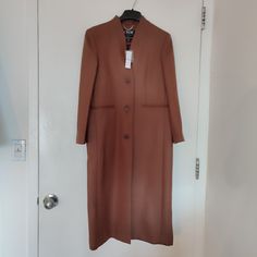 Nwt Purchased Last Year, Never Worn. Palais Topcoat In Italian Melton Wool Blend Size 00 Original Price $428 97% Wool/3% Polyamide. Standing Collar. Button Closure. Welt Pockets. Functional Buttons At Cuffs. Lined. Dry Clean. Https://Www.Jcrew.Com/P/Womens/Categories/Clothing/Coats-And-Jackets/Topcoat/Palais-Topcoat-In-Italian-Melton-Wool-Blend/Bu452?Srsltid=Afmboora7kon6zz9f-K-Z24pdk1jwwoifc71tyjnnihtsnlhhcyp4ibz Wool Coat Women Nordstrom, Petite Coat Uk, The New Stedman Coat, Jcrew Wool Coat, Tan Coat, Skirt Leather, Jcrew Women, Top Coat, Casual Skirts