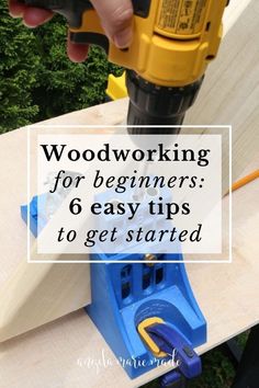 Small Easy Woodworking Projects Easy Wood Projects, Easy Wood, Free Woodworking Plans, Learn Woodworking, Woodworking Projects That Sell, Popular Woodworking, Beginner Woodworking Projects, Woodworking Plan, Woodworking Skills