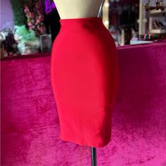 Size Small Bandage Skirt, Lady In Red, Womens Skirt, Red, Women Shopping, Color