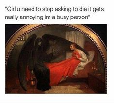 Goth Memes, Dark Sense Of Humor, Wish You Were Here, Silly Pictures, Art Memes