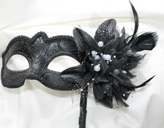 Masquerade Ball Costume, Masquerade Mask Black, Silver Masquerade Mask, Black Masquerade, Black Masquerade Mask, Ball Costume, Ball Mask, Masked Ball, Masquerade Masks