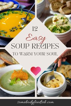 Looking for a cozy bowl of comfort that’s quick to whip up? Our collection of quick and easy soup recipes has you covered! From creamy, indulgent classics to light and healthy soup recipes, these bowls are perfect for any occasion—whether you need a speedy soup dinner or a healthy lunch option. With vibrant flavors and minimal effort, these quick soup recipes are ideal for chilly evenings or lazy weekends. Think hearty, warming fall soups that make the season feel extra special. If you're craving easy soups that deliver big on taste, this lineup is just what you need! Quick Easy Soup Recipes, Quick And Easy Soup Recipes, Pea And Mint Soup, Clean Eating Soup Recipes, Carrot And Lentil Soup, Quick Soup Recipes, Complicated Recipes, Quick Soup, Dairy Free Soup