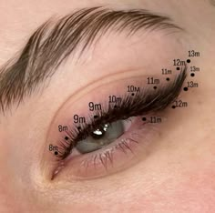 Hybrid Lash Extensions Styles Wispy Map, Eyelash Extensions For Almond Eyes, Almond Eyes Lash Extensions, Lash Extensions Almond Eyes, Extensions Aesthetic, Hybrid Lash Extensions Styles, Lash Extensions Hybrid, Eye Lash Design, Cat Eye Eyeliner