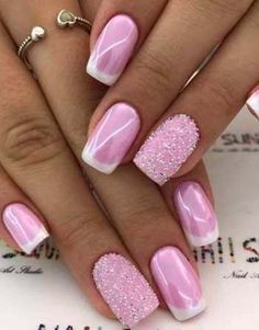 Nails Images, Pink Nail Art Designs, Bridal Nail Art, Nagellack Trends, Fancy Nails Designs, Pink Nail Art, Pretty Nail Art Designs, Best Nail Art Designs, Nails Spring