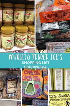 trader joe's shopping list for whole 30 approved trader joe's shopping list