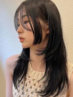 Hime Cut Short Hair, Japanese Haircut, Beyonce Hair, Asian Haircut, Long Hairstyle, Trendy Hairstyle, Easy Hairstyle