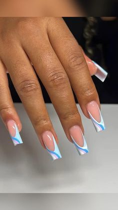 Acrylic Nails For Baddies, Nails For Baddies, Dance Nails, Summery Nails, Toe Nail Designs