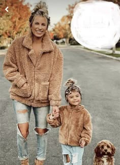 Krista Horton, Pastel Outfit, Mommy And Me Outfits, Teddy Coat, Sherpa Jacket, Fashion Mistakes