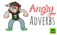 an angry advert is shown with the words,'angery adverss '