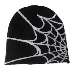 PRICES MAY VARY. Soft and cozy fabric. One size fit most. 100% handmade, Crochet beanie hat for women. Y2k aesthetic beanies for women. Y2k accessories. Occasion：Best choice for casual, office, party, date, school, street wear and homecoming or casual everyday. Service: Any question let us know and we will serve you within 24 hours. Web Beanie, Gothic Spider, Y2k Hat, Spider Pattern, Y2k Accessories, Festival Camping, Punk Vintage, Winter Hats For Men, Slouch Beanie