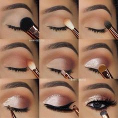 Kuas Makeup, Wedding Hairstyles And Makeup, Wedding Eye Makeup, Makeup Pictorial, Makeup Tutorial Foundation, Beginners Eye Makeup