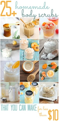 the 25 homemade body scrubs that you can make for $ 10