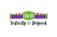 the logo for two o's infinity and beyond, which has been designed by