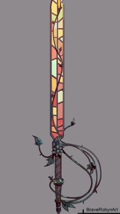 a tall stained glass light fixture with birds on it's arm and leaves around the base