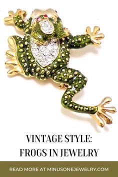 princess and the frog jewelry | vintage frog jewelry | cute frog jewelry | frog inspired jewelry | frog jewelry aesthetic