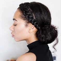 Wedding Short Hair, Matrix Hairstyle, Black Haircut Styles, Black Hair Bun, Natural Hair Pictures, Tattoos Unique Meaningful, Couple Tattoos Unique Meaningful, Curly Bun Hairstyles, Hairstyles For Black Hair