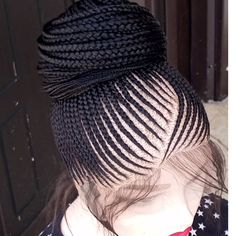 DESCRIPTION: At  Amiiluxuryhair be sure to get your natural looking braided wigs, protective braided Hairstyles, that Save your Edges, while at the same time saving you time, money and getting you ready in a matter of minutes?  WIG QUALITY IS GUARANTEED Having Alopecia/hair loss we got you covered, our hair laces are suitable and comfortable for your hair needs. A quality braided wig from Amiiluxuryhair will help restore confidence giving you the opportunity to wear your favourite braid styles. Wig Braids, Cornrow Wig, Kanekalon Braiding Hair, Braided Wigs, Feed In Braid, Braided Wig, Cornrow, High Ponytails, Wig Making