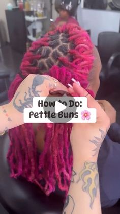 Simple Locs Styles, Hairstyle For Dreadlocks, Long Hair Loc Styles For Women, Locs With Twists, Loc Petals On Long Locs, Quick Loc Hairstyles, Untwisted Locs Styles, Woman Dreadlock Styles, Barrel Rolls On Locs