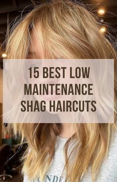 15 Cool Low Maintenance Shag Haircuts for Women Low Maintenance Shag, Shag Haircut Without Bangs, Shag Layered Haircuts, Haircut Without Bangs, Shag Haircuts For Women, Home Feed, Medium Shaggy Hairstyles, Chic Haircut