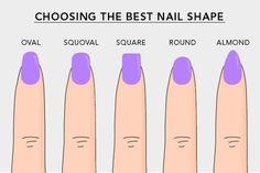 Nails Types, Acrylic Nails Ombre, Acrylic Nails For Summer, Shape Your Nails, Acrylic Nails Glitter, Acrylic Nails Pink, Nail Shapes Square, Acrylic Nails Natural, Acrylic Nails Stiletto