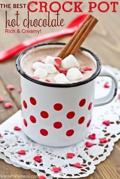 the best crock pot hot chocolate recipe