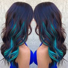 From dark and barely there to bright and blended with pink, blue is a bold color that you won’t regret. Here are some of our favorite ways to add blue into your look. Blue Hair Extensions, Magenta Hair, Funky Hair, 2023 Hair, Hair Color Streaks, Bright Hair Colors, Human Hair Clip Ins, Bright Hair