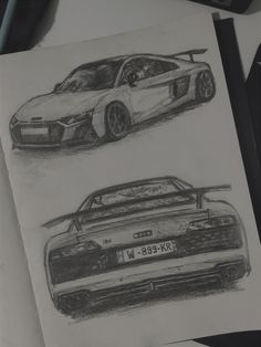 audi carart Drawing On Laptop, Audi R8 Drawing, Audi Drawing, Audi Sketch, Car Drawing Sketches, Car Art Drawing, R8 Car, Audi R8 Car, Doodle Art Flowers