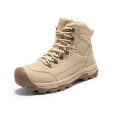 PRICES MAY VARY. Water-Resistant Upper: These women’s hiking boots boast a 4-hour static waterproof rating, ensuring your feet remain dry and comfortable in any weather . Shock-Absorbent & Slip-Resistant: Experience excellent support and traction with these hiking boots thanks to the EVA midsole and anti-slip rubber outsole. These hiking shoes for women are lined with a high-density foam and EVA insole providing arch support that molds to your feet shape. Enhanced Protection: These hiking boots Women’s Hiking Boots, Hiking Shoes For Women, Mens Waterproof Hiking Boots, Hiking Boots For Women, Backpacking Boots, Hiking Boots Women, Boots Waterproof, Waterproof Hiking Boots, Go Outdoors