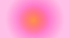 an orange and pink circular design on a pink background