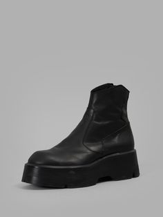 Platform Boots Men, Chunky Platform Boots Men, Black Platform Boots Men, Luxury Black Leather Platform Boots, Luxury Masculine Black Boots, Black Leather Mid-calf Boots With Chunky Platform, Chelsea Boots Men Outfit, Boots Men Outfit, High Shoes