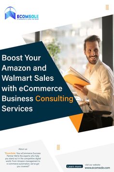 Unlock the potential for skyrocketing sales on Amazon and Walmart with our eCommerce Business Consulting Services. Our expert guidance and strategies are designed to optimize your online presence, boost conversion rates, and drive revenue growth. Elevate your e-commerce game today and watch your sales soar! 🚀📈 #eCommerceSuccess #BusinessConsulting #SalesBoost Business Consulting Services, Ecommerce Business, Business Consulting, Amazon Fba, Conversion Rate, Consulting Business, Online Presence