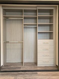 How Much Does Closet Factory Cost? | Cabinets Plus Single Wall Closet Designs, Durabox Closet, Built In Closet Layout, 4x8 Closet Design, New Closet Doors, Closet Factory Closets, Small Walk In Closet Ideas Layout Bedrooms Wardrobe Design, Closet Cabinet Ideas Built Ins, Closet Organization Ideas Sliding Door