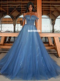 Off Shoulder A-line Tulle Long Sequin Prom Dress, FC5324 This dress could be custom made, there are no extra cost to do custom size and color. Description of dress 1, Material: tulle, sequin, elastic like silk . 2, Color: picture color or other colors, please contact us for more colors. 3, Size: standard size or custom size, if dress is custom made, we need to size as following Bust:__________cm/inch Waist:_________cm/inch Hips:__________cm/inch Butt:__________cm/inch (under the hips, only needs Disney Princess Prom Dresses, Blue Princess Aesthetic, Czech Wedding, Sweet Sixteen Dress, Diamond Dresses, Baby Blue Prom Dresses, Eid Looks, Sparkle Gown, Under The Sea Decorations