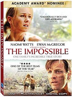 the impossible movie poster with two people