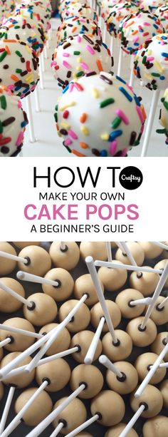 how to make your own cake pops a beginner's guide