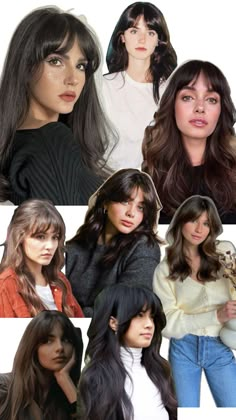 70s Haircuts, Hairstyles For Layered Hair, Haircuts Straight Hair, Long Hair With Bangs, Face Hair, Hair Envy, Dream Hair, Great Hair, Layered Hair