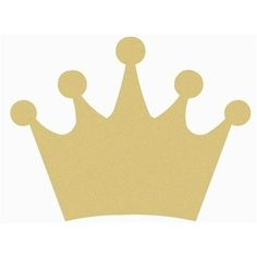 a gold crown on a white background