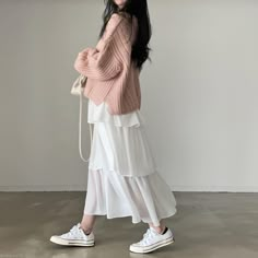 Aesthetic Korean Fashion, Outfit Korean Style, Korean Fashion Outfits, Aesthetic Korean, Fashion Outfit Ideas, Modest Fashion Outfits, Mode Inspo