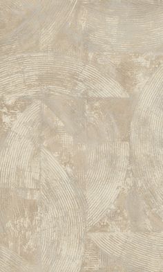 a beige and white wallpaper with circular designs on the surface, as well as an area for text