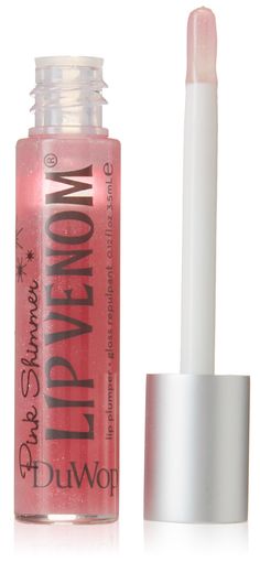 PRICES MAY VARY. POWERFUL LIP PLUMPING GLOSS: DuWop's Lip Venom enhances the natural color and shape of the lips. Lips become plumper, softer and flushed with a naturally rosy hue. NATURALLY PLUMPED POUT: Like the original Lip Venom, Pink Shimmer Lip Venom contains cinnamon, ginger, and wintergreen to stimulate flushing and swelling of the lips. LIPS DRENCHED WITH MOISTURE: Our blend of oils of Jojoba, Sunflower, and Avocado smooth, soften and hydrate the lips to keep them supple. THE FULLEST AN Lip Venom, Lip Plumping Balm, Lip Plumping Gloss, Lip Plumping, Lip Gloss Collection, Makeup Needs, Fancy Makeup, Plumping Lip Gloss, Makeup Obsession