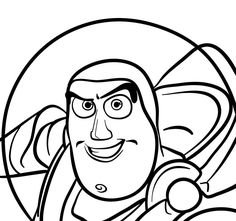 the character from disney pixama is shown in this black and white coloring page