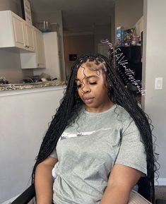 Brown Skin Girl, Cute Box Braids, Hairstyles Cute, Big Box Braids Hairstyles, Goddess Braids Hairstyles, Box Braids Hairstyles For Black Women, Cute Braided Hairstyles, Braided Cornrow Hairstyles, Braids Hairstyles Pictures