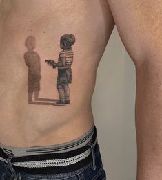 Tattoos For Quiet People, Self Sabotage Tattoo Ideas, Humility Tattoo, Regular Show Tattoo, Hyper Realistic Tattoo, Full Tattoo, Mens Body, Tattoos Inspo