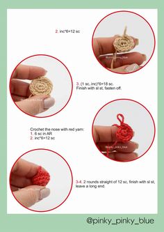 instructions on how to crochet an ornament