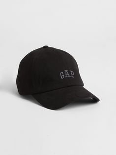 Sturdy cotton weave. Gap logo at front. Stitching at brim. Adjustable strap at back. #608680 Gap Logo, Logo Baseball, Baseball Hat, Cotton Weaving, Baseball Hats, Gap, Adjustable Straps, Stitching, Baseball