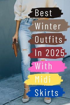 Winter Styles For Women, Floral Maxi Skirt Outfit, 10 Winter Outfits, Leopard Outfit, Skirts Winter, Winter Style Guide