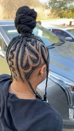 Snoopy Hairstyles, Hair Stylea, Quick Styles, Braids Bun, Braided Ponytails, Hairstyles For Natural Hair, Feed In Ponytail, Twist Hairstyle, Lemonade Braids Hairstyles