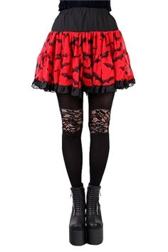 And also one off those Bat Skirts Bat Skirt, Gothic Things, Goth Outfit Ideas, Goth Outfit, Goth Outfits, Make A Wish, Alternative Fashion, Skater Skirt, Bat