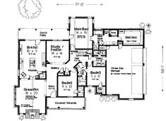 the first floor plan for this house